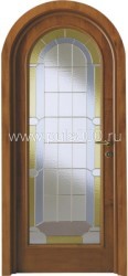 Остеклнная арочная дверь из МДФ АР-21, цена 42 450 руб. Остеклнная арочная дверь из МДФ АР-21, цена 42 450 руб.